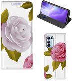 B2Ctelecom OPPO Find X3 Lite Hoesje - Wallet Flip Case - Rozen