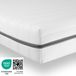 Matelas 100x190 - Matelas en mousse froide H3, matelas 7 zones respirant, hygiénique