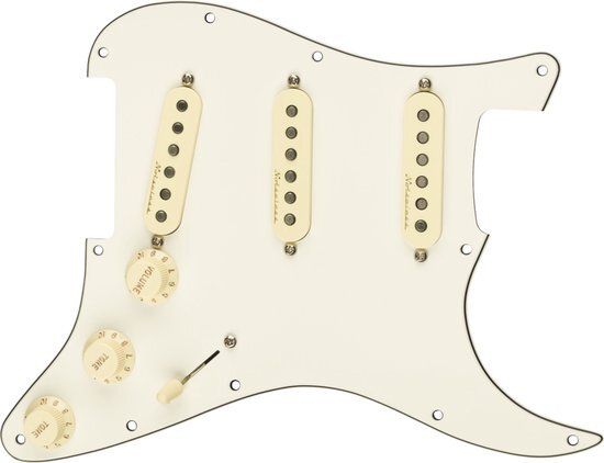 Fender Pre-Wired Strat PG Vintage Noiseless SSS Parchment