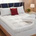 oCreon Icecat Super King Matrastopper 4 inch/10cm - Hotelkwaliteit Luxe - Ultra-Zacht hypoallergeen zwaar gevulde microvezel