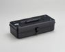Toyo Steel Boîte à outils forme malle T-350 Noir mat 37,3x16,3x10,2cm