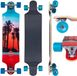 D Street Drop Down Longboard Hawaiian
