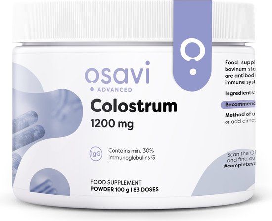Osavi Colostrum poeder - 30% igG - 100 Gram