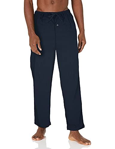 Amazon Essentials Men's Flannel Pajama Pants (Available in Big & Tall), Navy, S