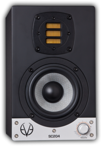 EVE Audio SC204 vloerspeaker / zwart