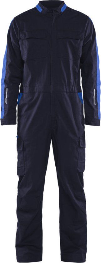 Blåkläder Industrie overall stretch 6144-1832 - Marineblauw/Korenblauw - C56