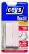 CEYS 501106 CREMALLERA Textil Blanca Blister