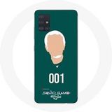Maniacase Hoesje voor Samsung Galaxy A51 4G Inktvis Spel Oh Il nam Nummer 001