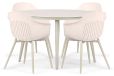 Lifestyle Garden Furniture Lifestyle Lissabon/Vienna 120 cm dining tuinset 5-delig