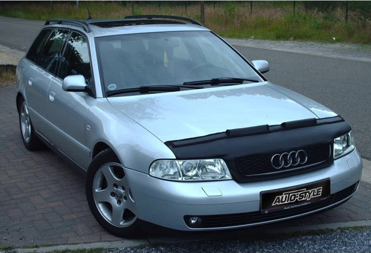 AutoStyle Motorkapsteenslaghoes Audi A4 B5 1995-2001 Zwart