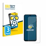 BROTECT Screenprotector 3 Stuks voor Samsung Galaxy A17 5G Beschermglas transparant