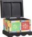 vidaXL Opbergbox Multikleur 40 x 30 x 30 cm Massief Mangohout