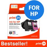 print24 Cartouches d'encre pour HP 302XL Multipack