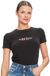 Guess Jeans Gj Cn Slim American Tr T-shirt Korte Mouwen Zwart XS Vrouw