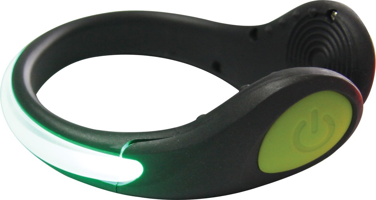 Tunturi LED shoe clip - Groen