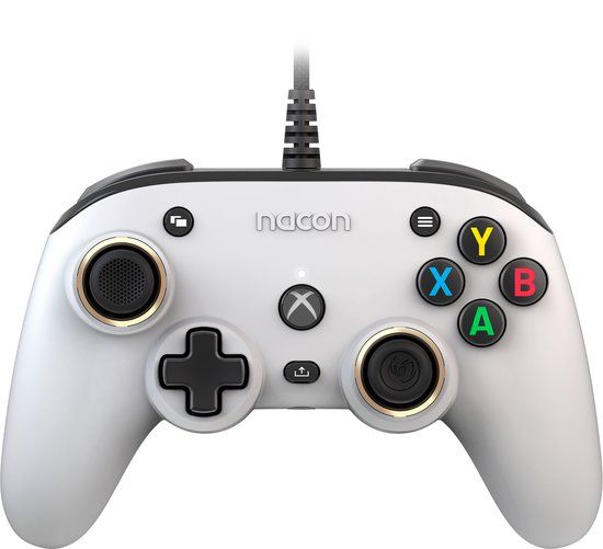Nacon Pro Compact Bedrade Controller - Xbox Series X|S - Wit