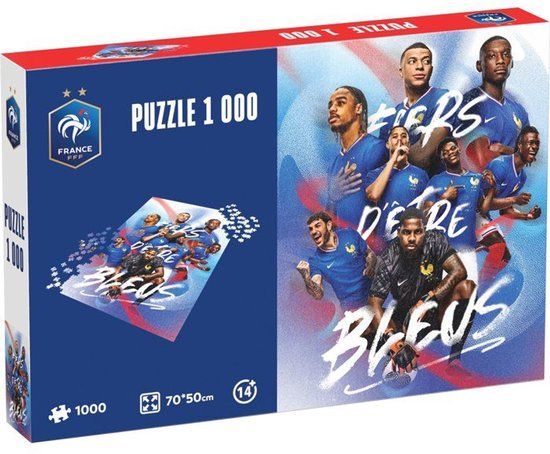 MEGABLEU Franse voetbalbond Puzzel 1000 stukjes