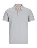 JACK&JONES PLUS Jjepaulos Ss Noos Ps Poloshirt voor heren, Iceberg groen - details: Play, 5XL Grote maat