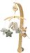 Nattou LouLou Houten Muziekmobiel Baby - Babycadeau - Kraamcadeau - 50 x 40 x 74 cm - Zachte Kleuren - Groen - Beige - Ecru