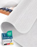 Beautissu Beautect – Matrasbeschermer 200x200 cm met Noppen – Antislip Lattenbodem & Matras Beschermer voor Bed & Boxspring – Oeko-Tex