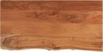 vidaXL Plateau de lavabo rectangulaire 120x60x3,8 bois d'acacia massif