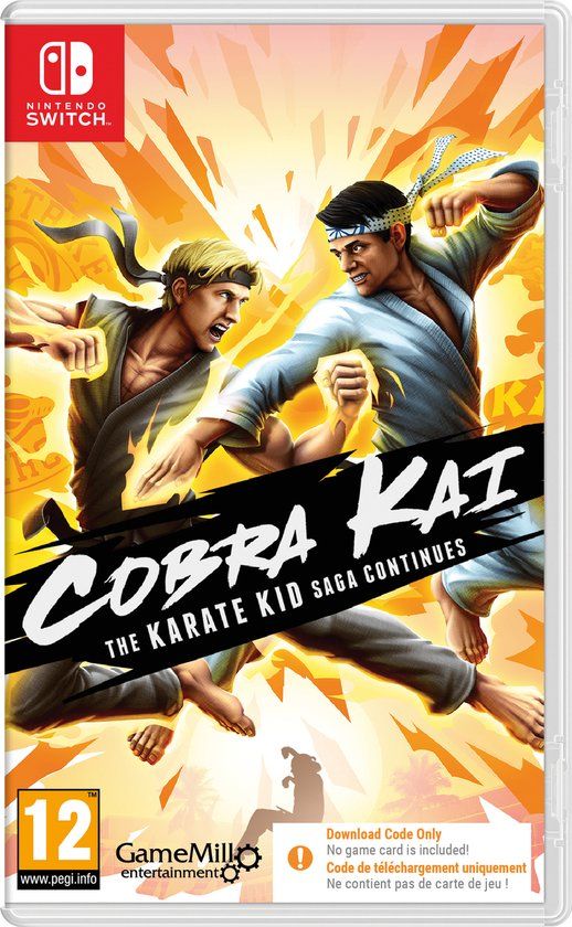 Mindscape Cobra Kai: The Karate Kid Saga Continues - Nintendo Switch - Code in a Box