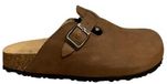 Promed Leer Muil 5461 5 Slippers Dames Licht Bruin Maat 40
