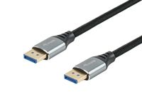 Equip DisplayPort 2.1 Premium kabel, 1,0 m, 16K/60Hz, 54Gbps