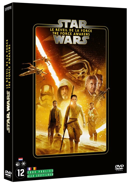 - Star Wars Episode VII: The Force Awakens dvd