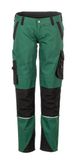 Planam Norit dames werkbroek groen zwart model 6414 maat 50