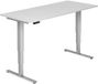 hjh OFFICE PRO XDSM Zit-sta bureau Wit