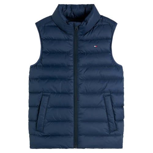 Tommy Hilfiger kids bodywarmer donkerblauw
