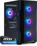 Powered by MSI MSI GAMING PC - RTX 3050 AMD Game PC - GeForce RTX 3050 6GB - AMD Ryzen 5 5500 - 16GB DDR4 - 500GB SSD - Win 11 Home
