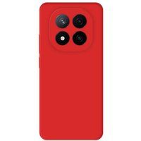 Xiaomi Siliconen matte hoesje compatibel met Xiaomi Redmi Note 14 Pro 5G, Xiaomi Redmi Note 14 Pro Plus 5G - rouge