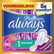 Always Maandverband Platinum Normal Plus - 4 x 96 stuks