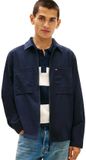 Tommy Hilfiger Tech Overshirt Blauw XL Man