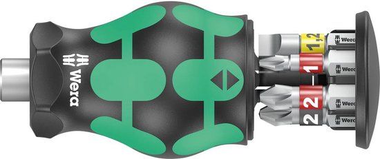 Wera Kraftform Kompakt Stubby Magazin 2 - Bitset - 7-delig
