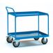 Fetra Hauptartikel 4920 Tafelwagen Afleider Staal Poedercoating Laadvermogen (max.): 400 kg Stralend blauw (RAL 5007)