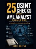 25 OSINT Checks Every AML Analyst Should Run: KYC Due Diligence Using Open Source Intelligence for Sanctions, PEPs, and Adverse Media Screening