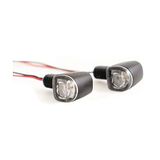 Led-achterlicht KOSO Led-achterlicht Nano 14 x 10 mm M6, zwart mat, E-getest, universeel voor motorfietsen