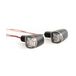 Led-achterlicht KOSO Led-achterlicht Nano 14 x 10 mm M6, zwart mat, E-getest, universeel voor motorfietsen