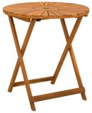 Acaciahout Massief Tafel Vouw Tuin Ø70 x 75 cm