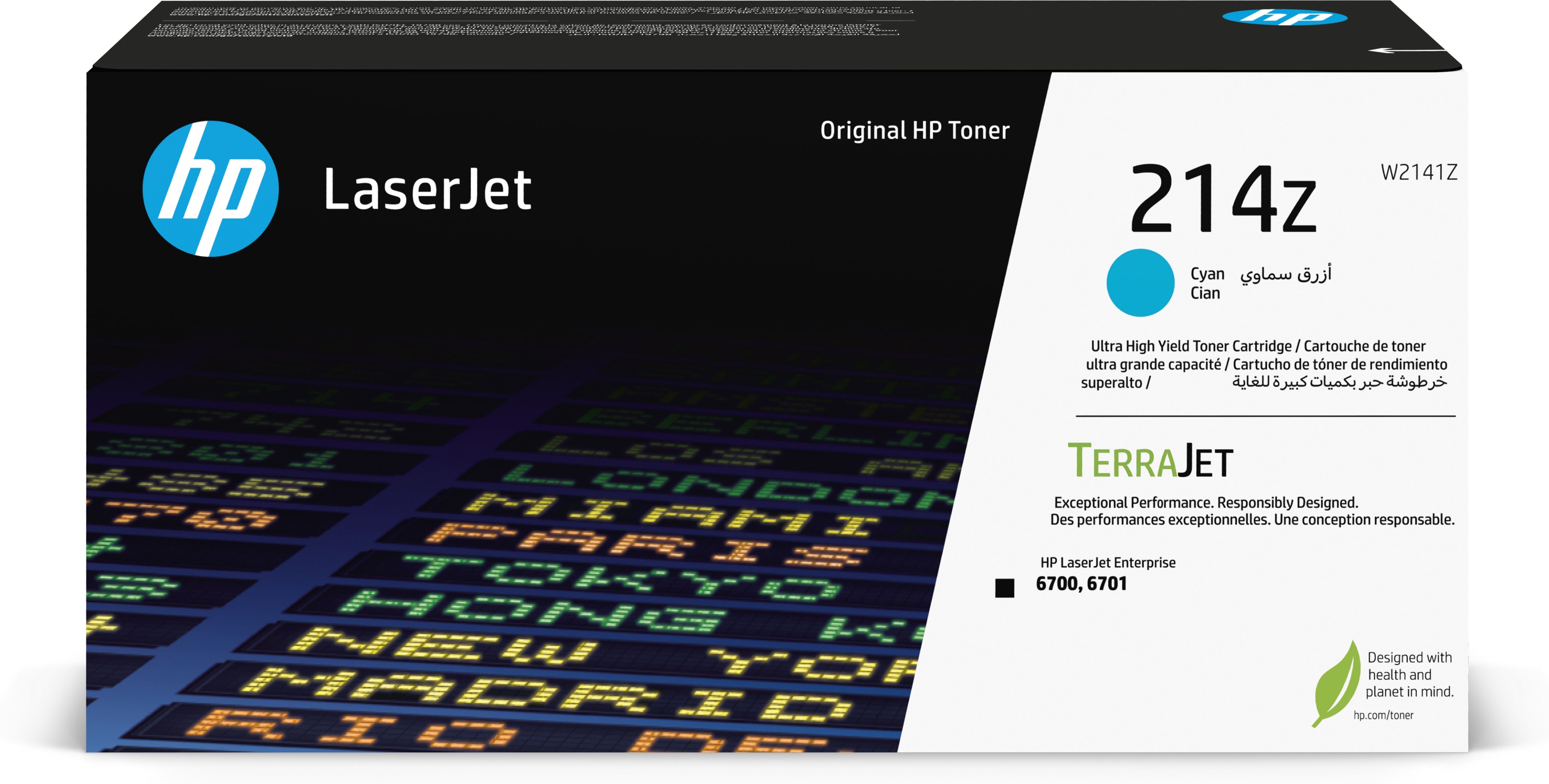 HP 214Z Cyan Toner Cartridge - Ultra High Yield - Original
