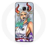 Yamato Hoesje voor Samsung Galaxy S6 Edge One Piece Anime Manga Maniacase