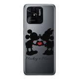 ERT GROUP mobiel telefoonhoesje voor Xiaomi REDMI 10C origineel en officieel erkend Disney patroon Mickey & Minnie 003