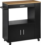 Kesper | Keukentrolley zwart eiken | 25892 13