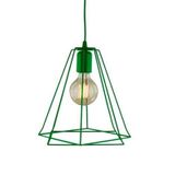 Theluz 855/30VD Plafondverlichting Groen E27 LED