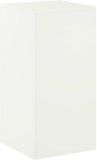 vidaXL Plantenstandaard Wit 40 x 40 x 80 cm Staal