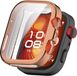 Huawei Housse de protection en TPU avec couverture complète, plaqué or, pour la Huawei Watch Fit 4, couleur : or rose