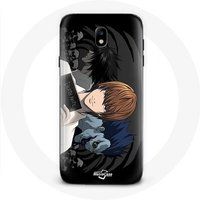 Maniacase Hoesje voor Samsung Galaxy J7 2017 Light Yagami Death Note Anime